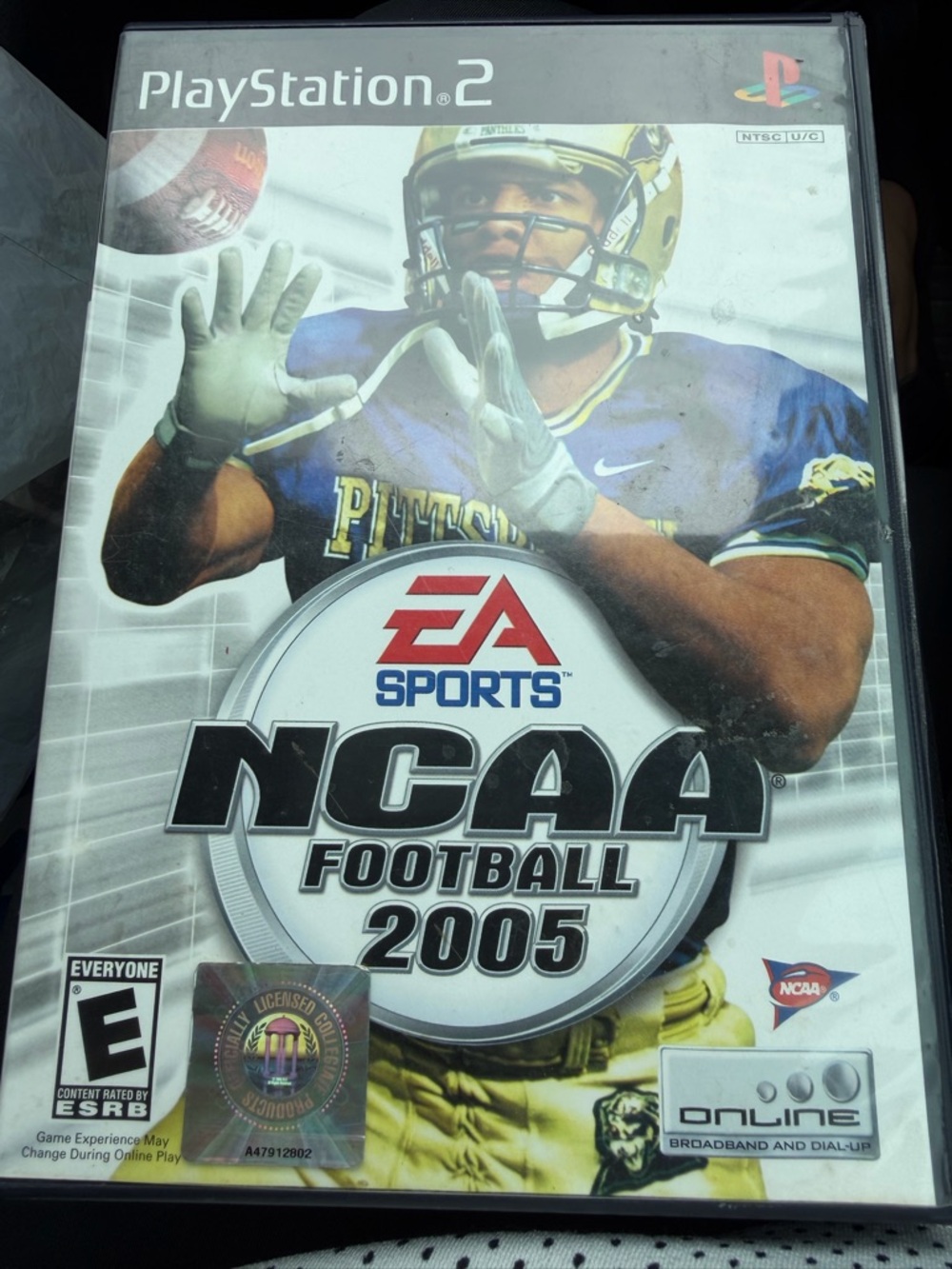 NCAA Football 2005 (PlayStation 2) - Blue/Gold